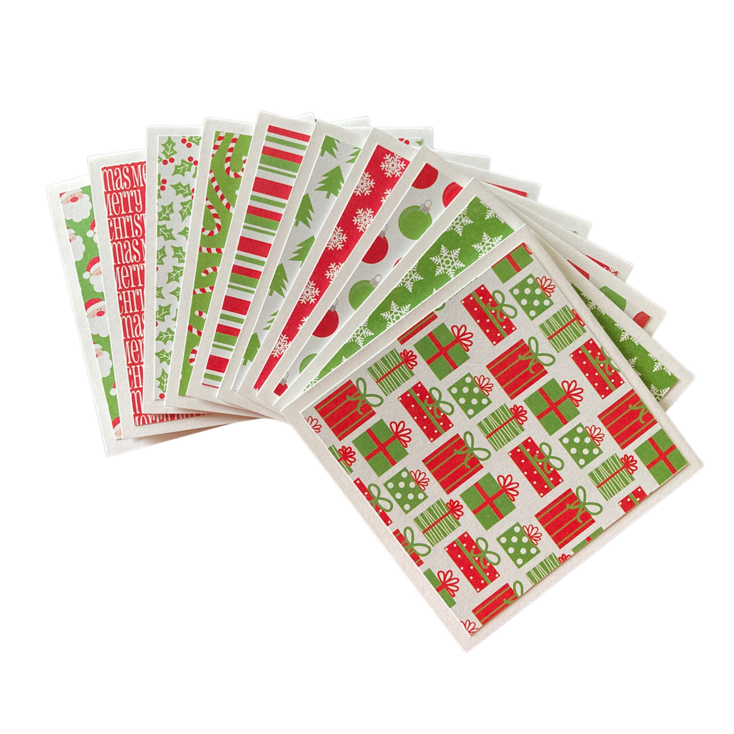 3x3 Christmas Basics Note Cards