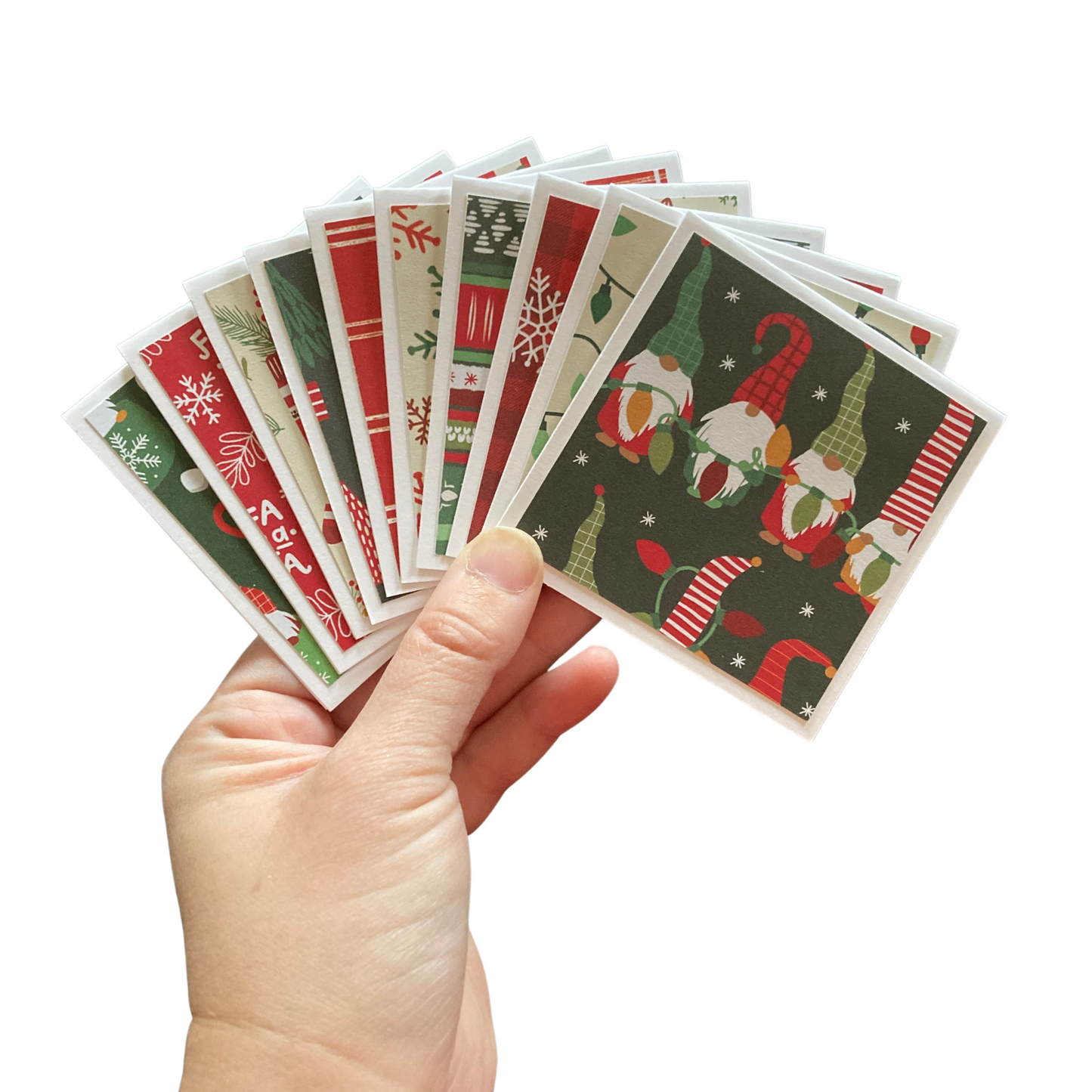 3x3 Bo Ho Ho Note Cards