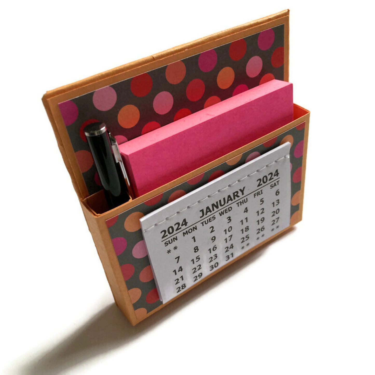 2024 Lovebug Polka Dots Desk Calendar