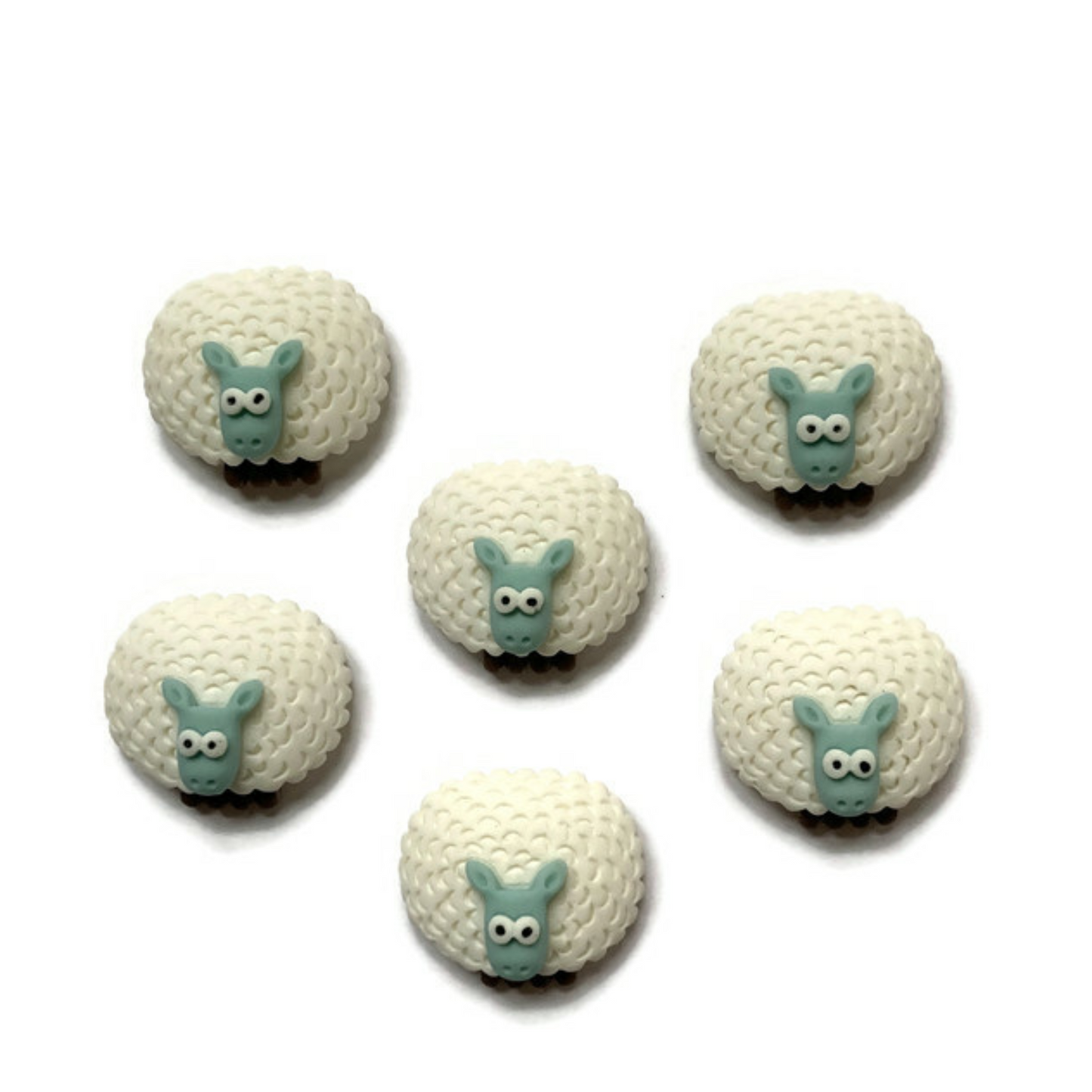 Fluffy Sheep Magnets