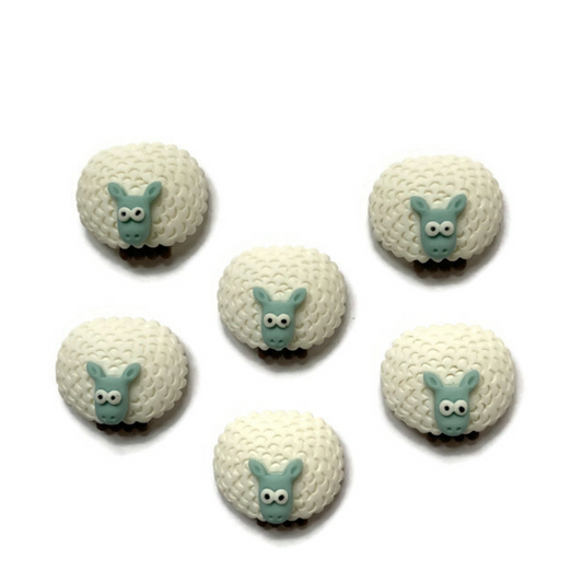Fluffy Sheep Magnets