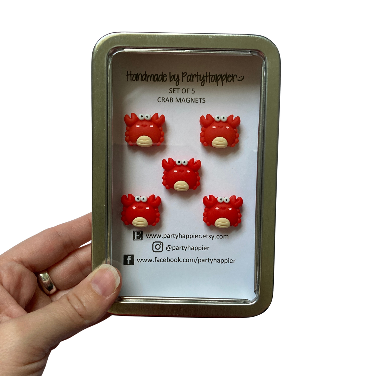 Red Crab Magnets