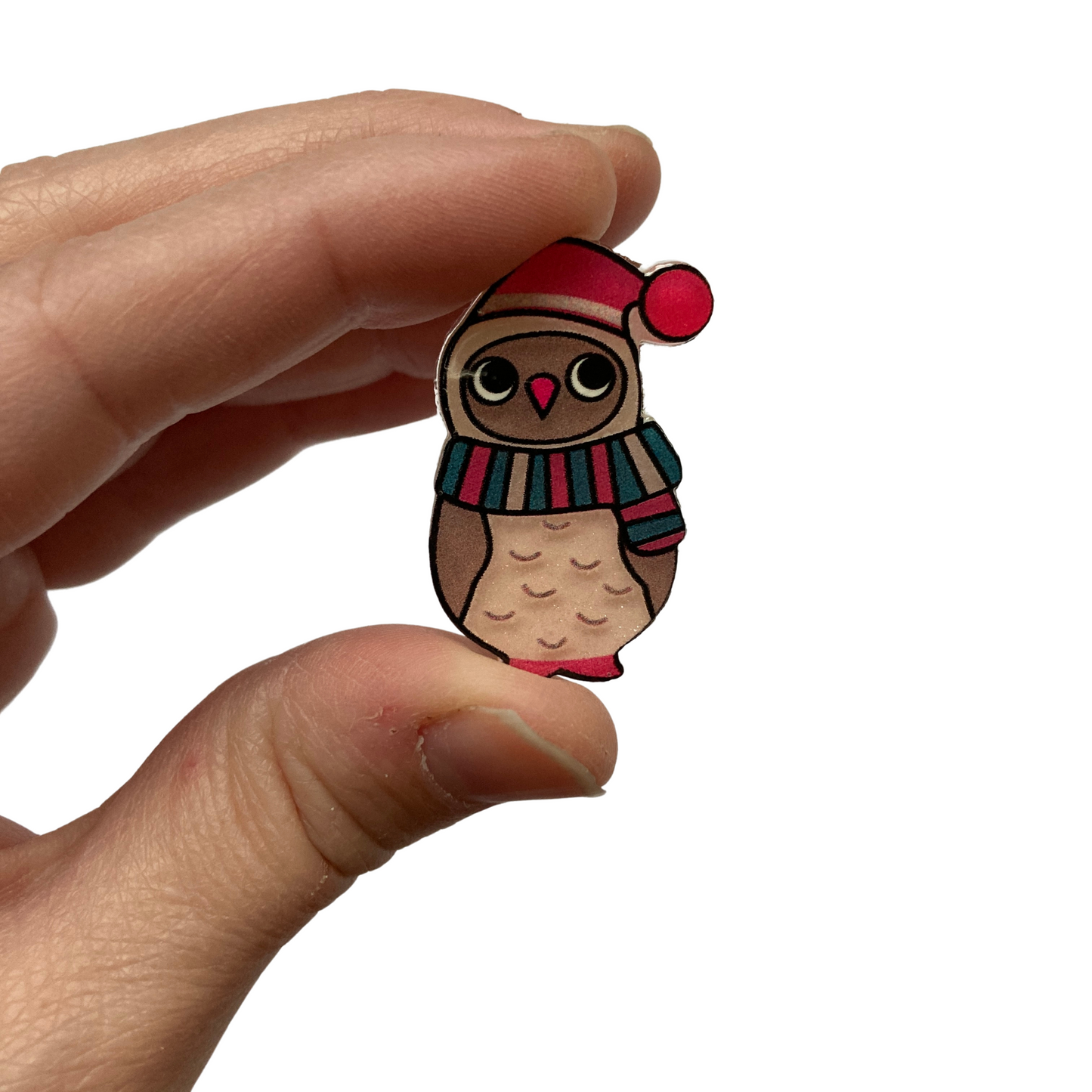 Winter Owl Magnets