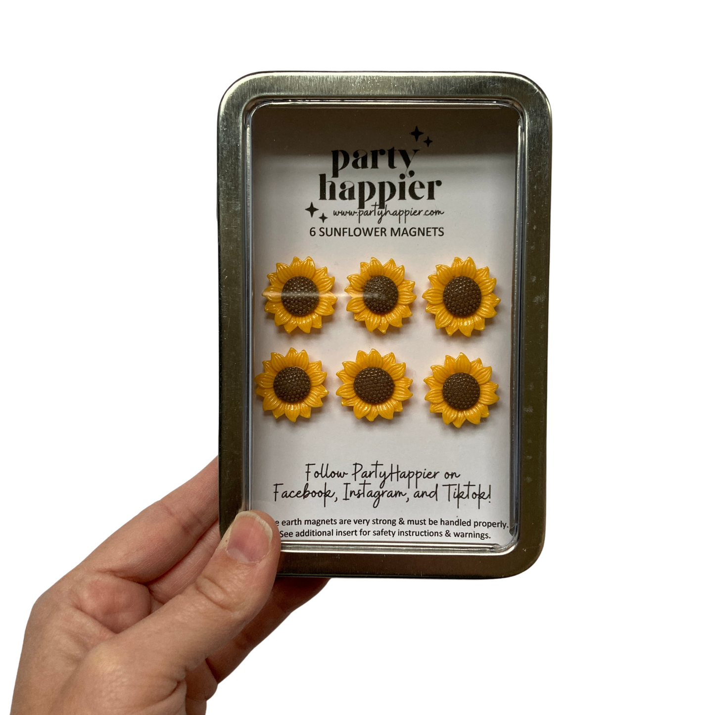 Small Sunflower Magnets