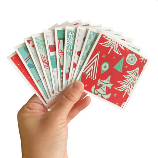 3x3 Snowday Note Cards