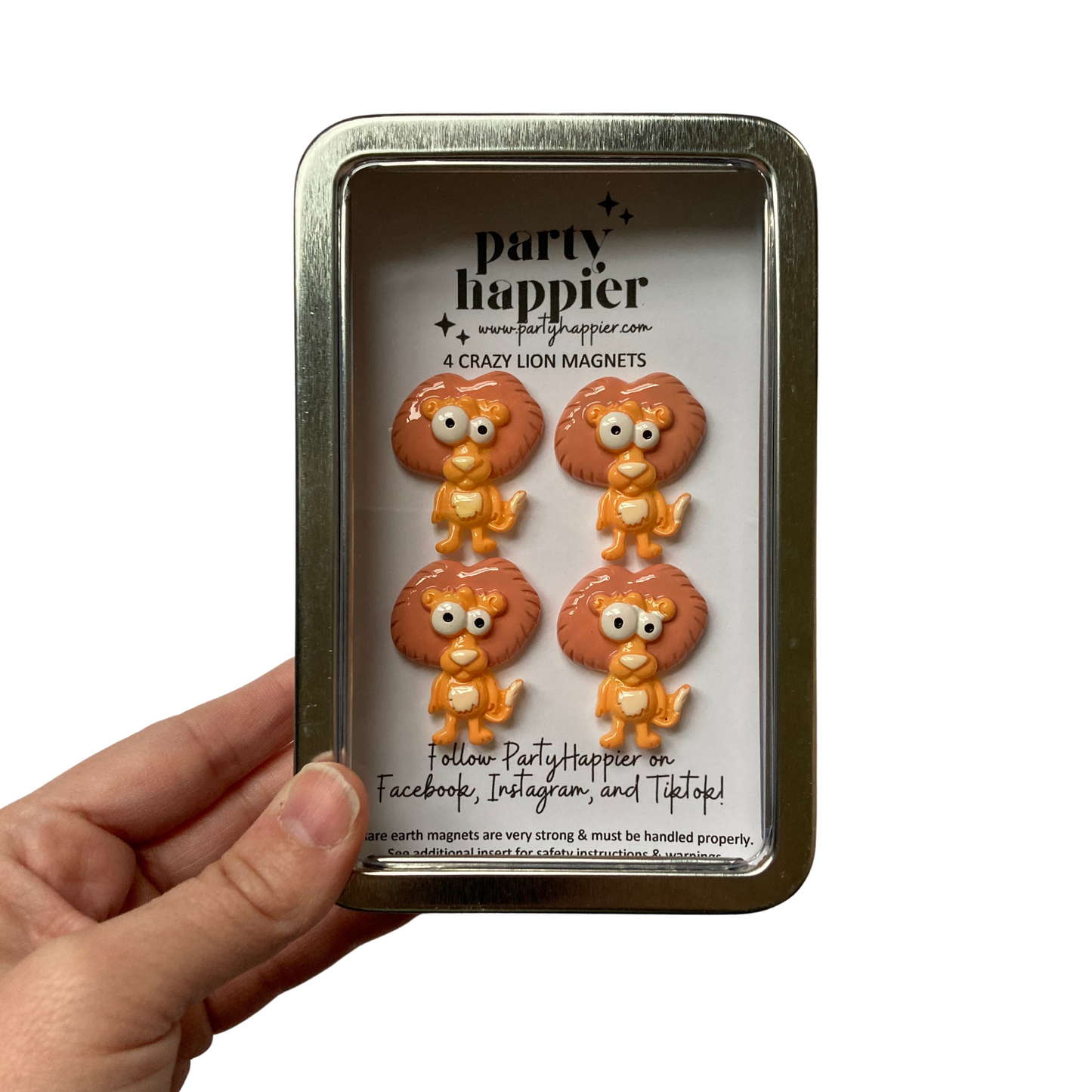 Crazy Lion Magnets
