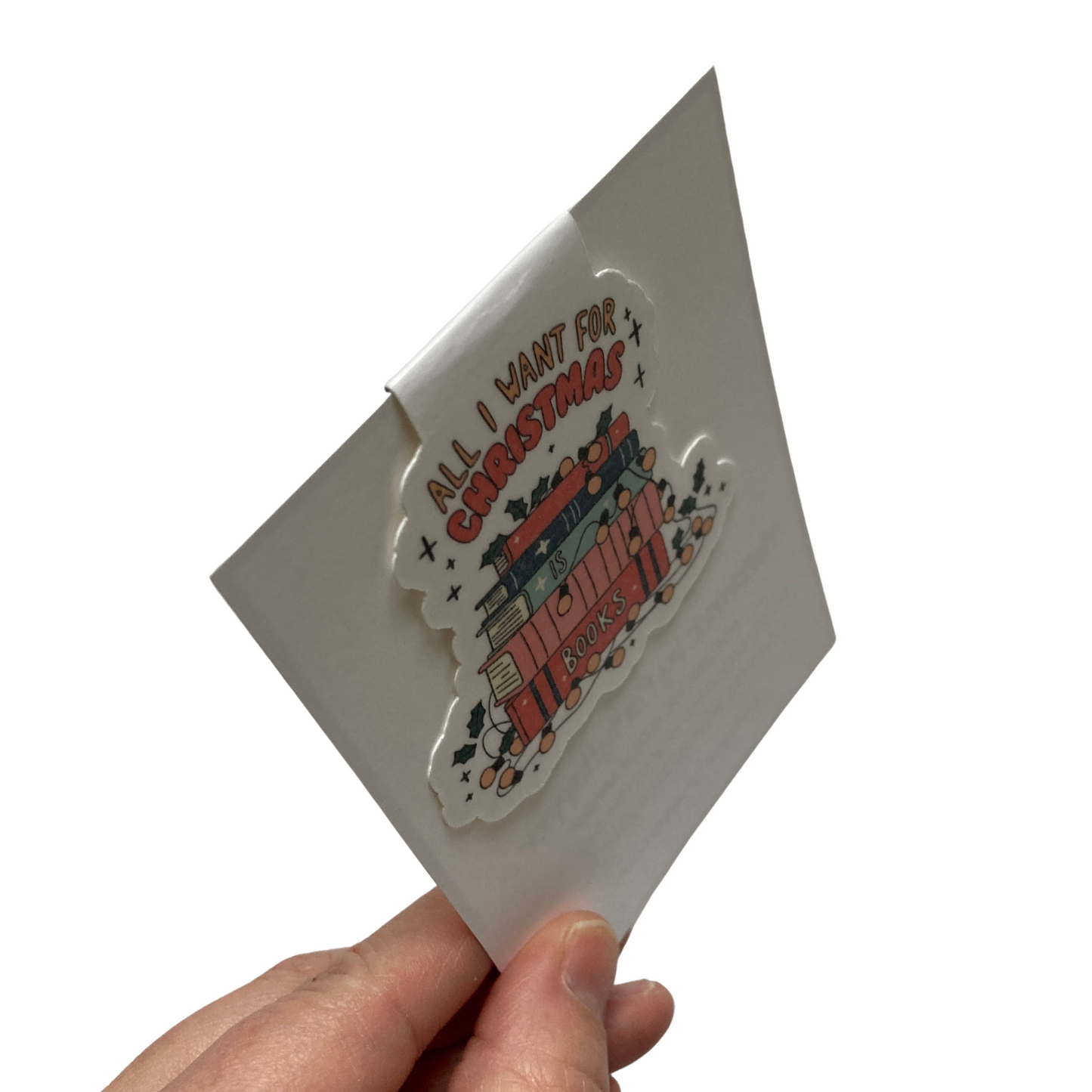 All I Want For Christmas Is Books Magnetic Bookmark