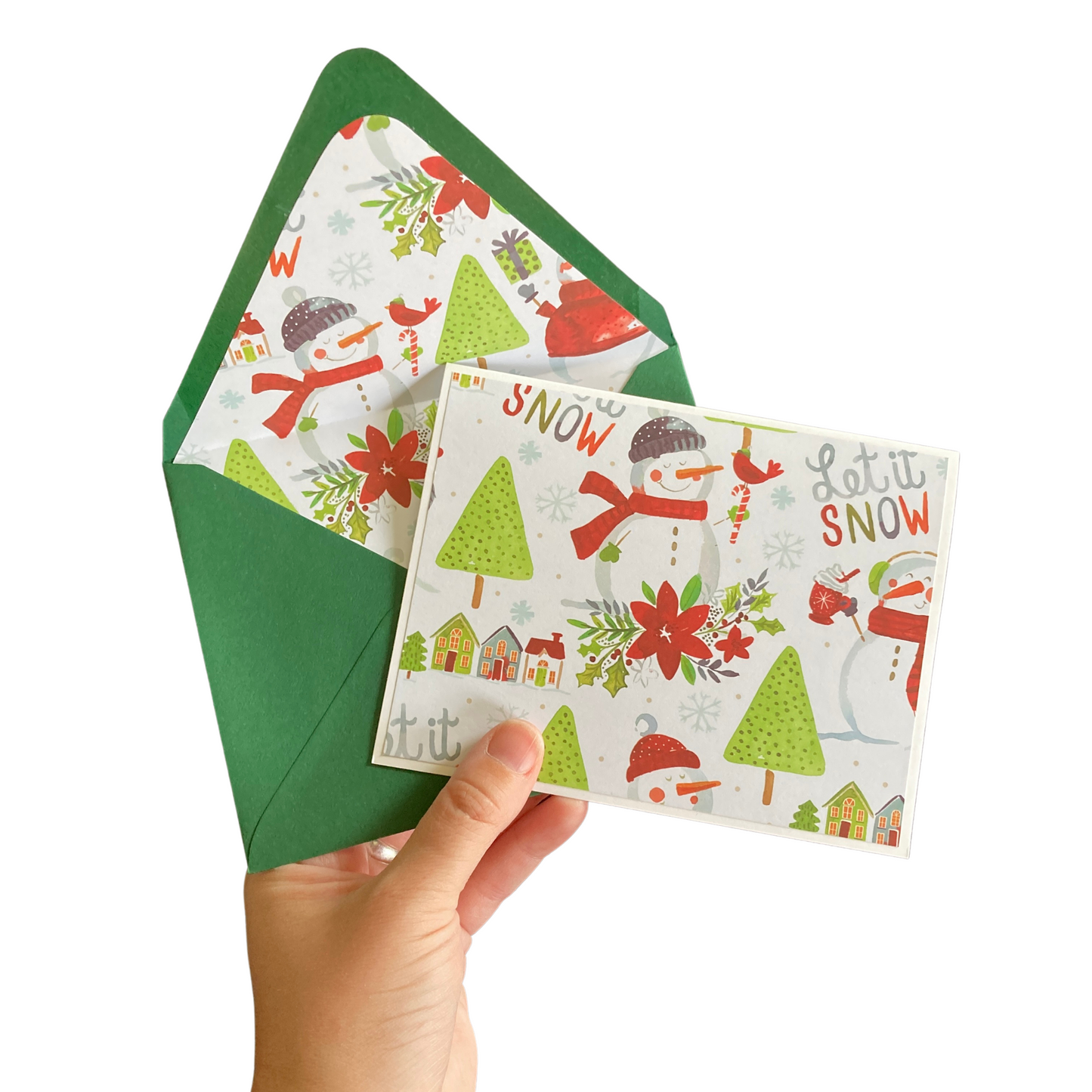 Let It Snow Note Cards