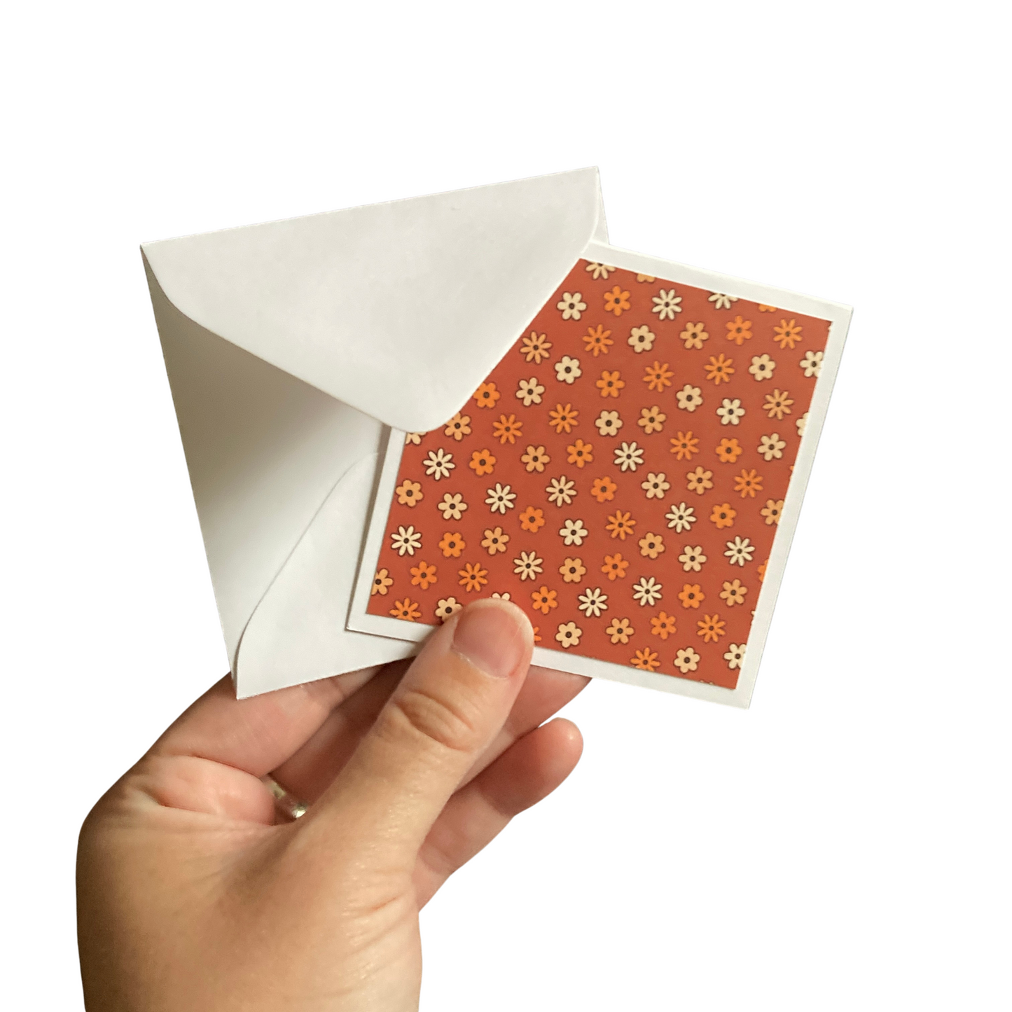 3x3 Pumpkin Spice Note Cards