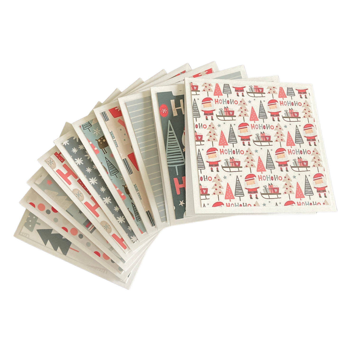 3x3 Winter Holiday Note Cards