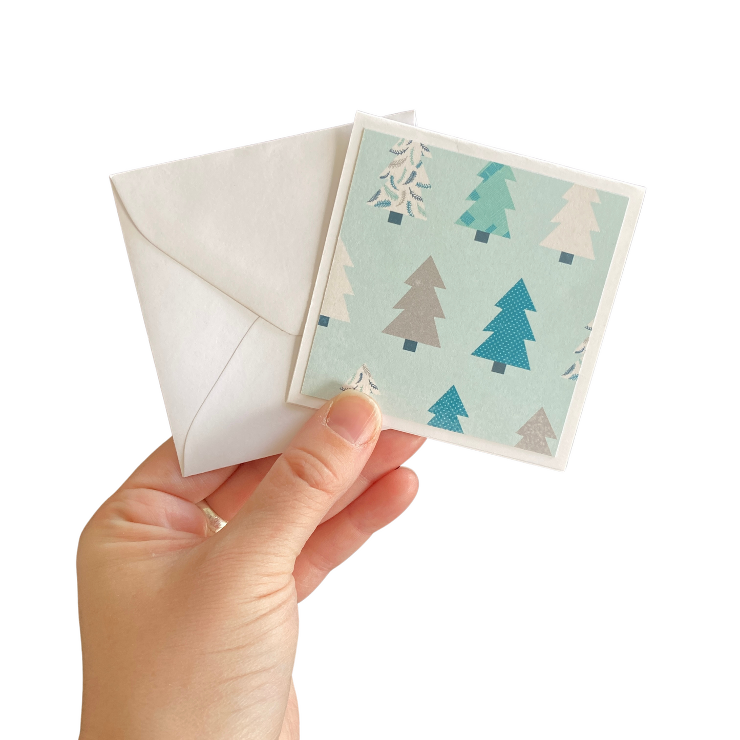 3x3 Hello Winter Note Cards