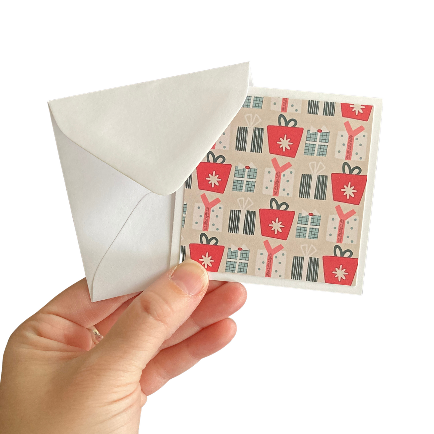 3x3 Winter Holiday Note Cards