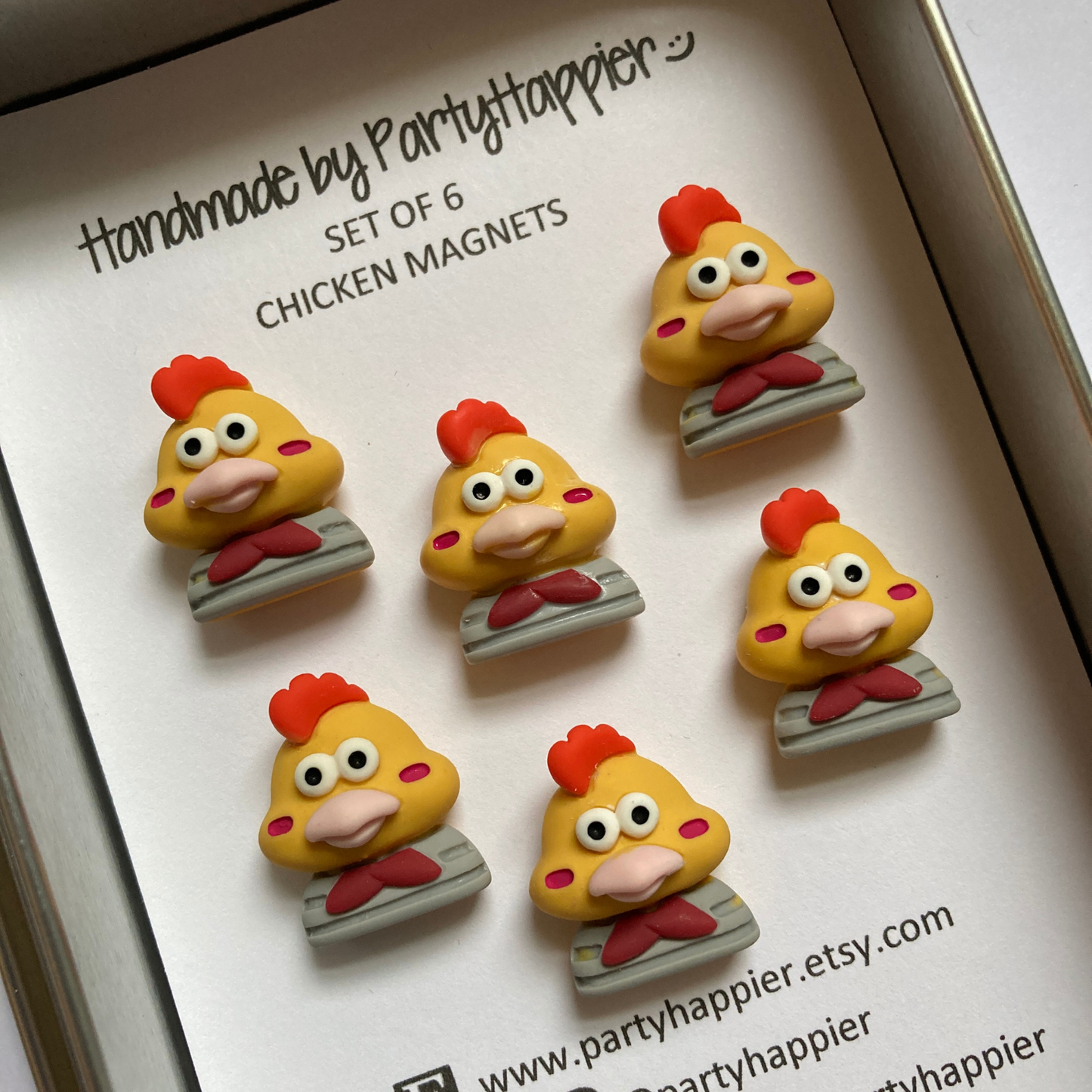 Chicken Head Magnets