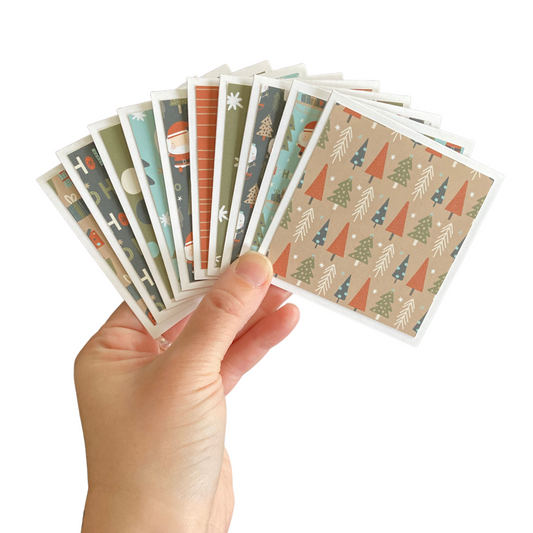 3x3 Holiday Season Note Cards