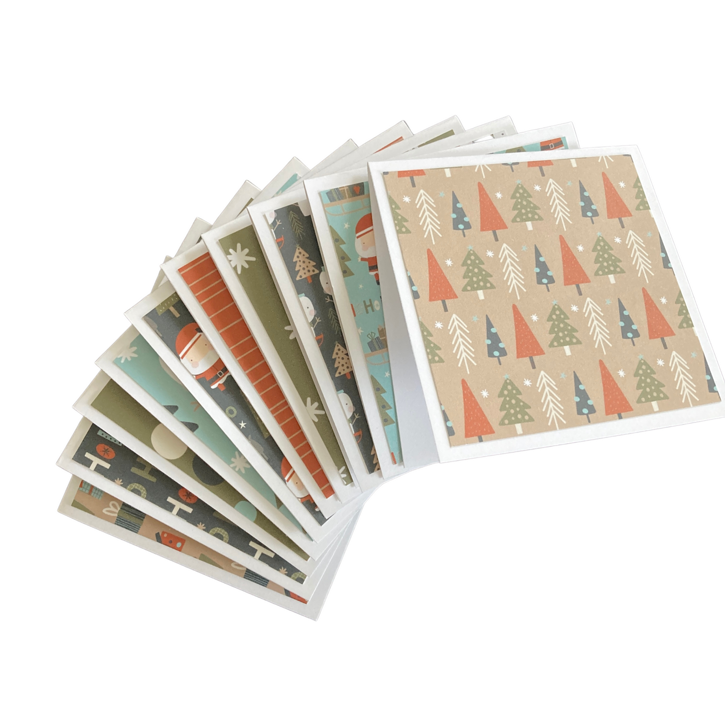 3x3 Holiday Season Note Cards