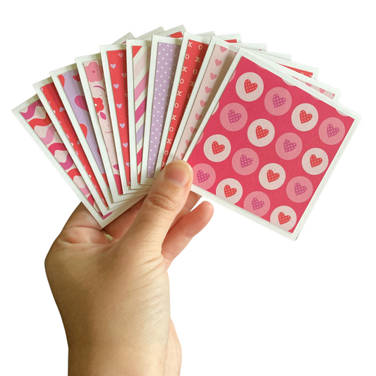 3x3 Be Mine Note Cards