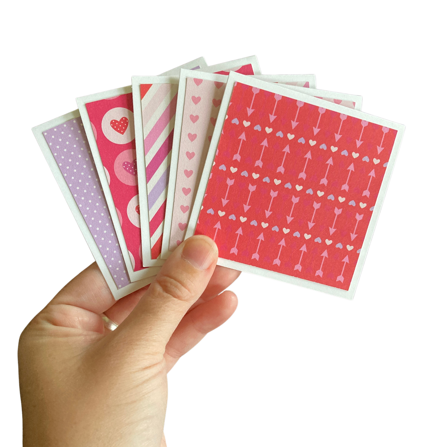 3x3 Be Mine Note Cards