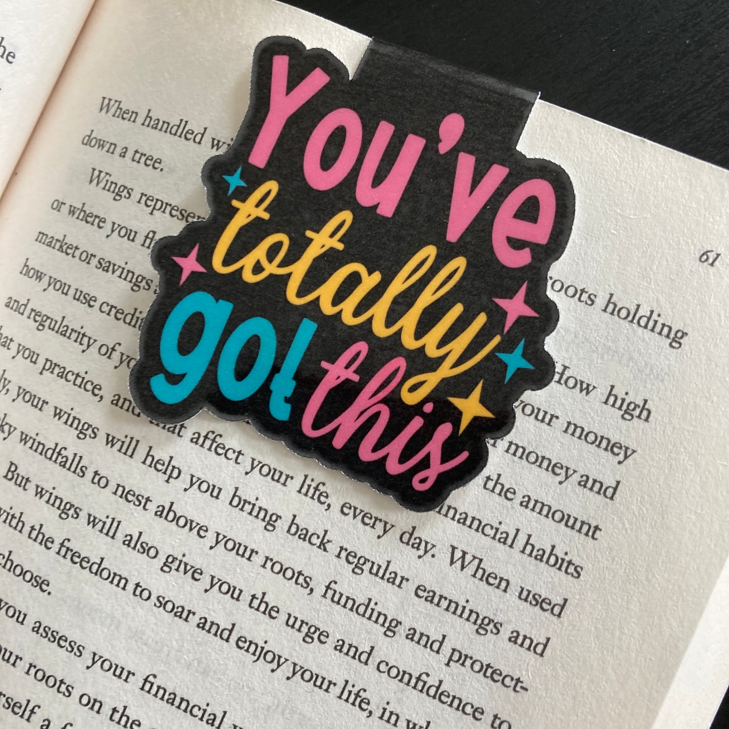 You've Totally Got This Magnetic Bookmark