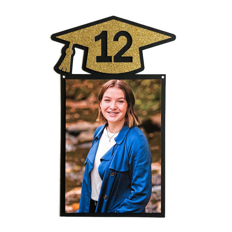 Graduation Cap Photo Banner