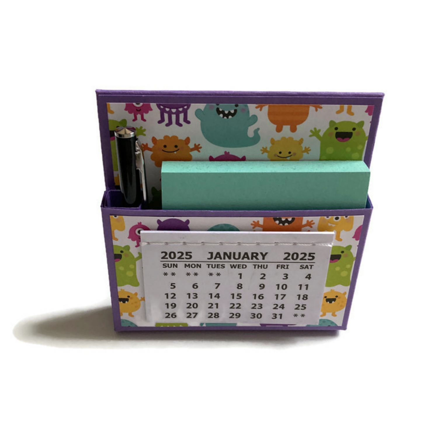 Monster Madness 2025 Desk Calendar