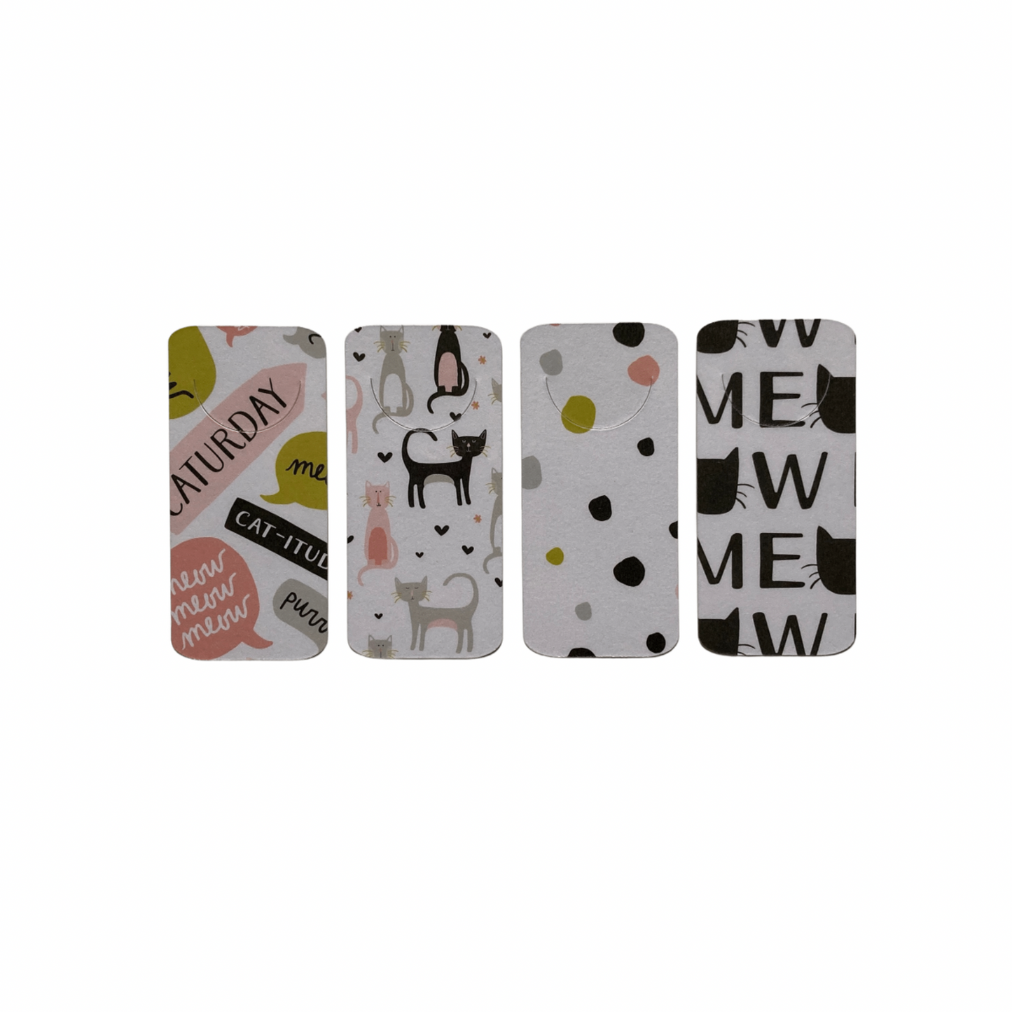 4-Pack Caturday Bookmarks