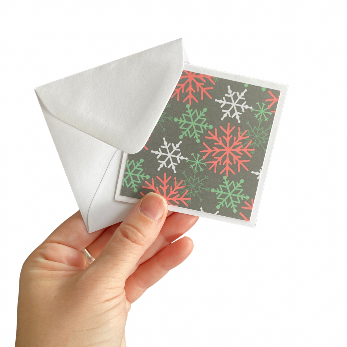 3x3 Winter Holidays Note Cards