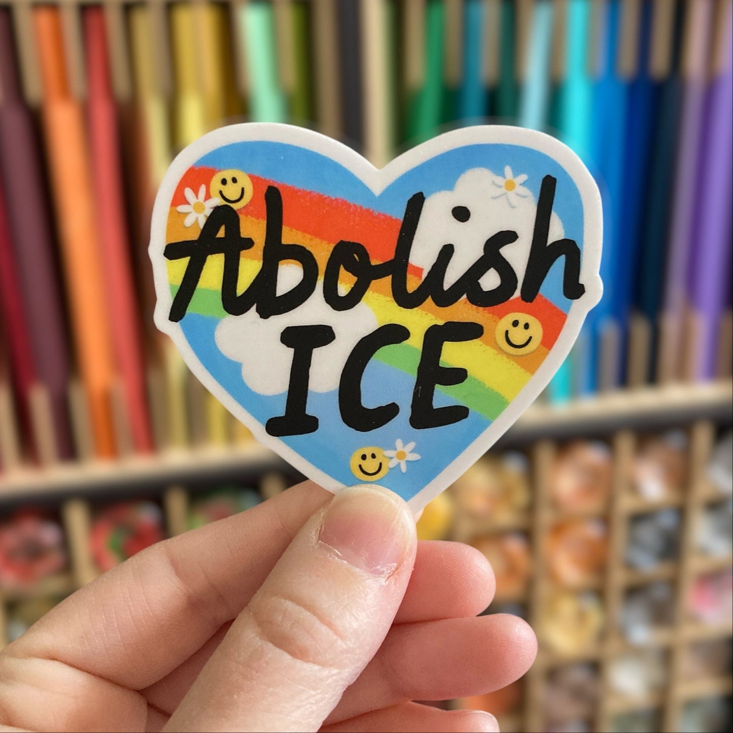 Abolish ICE Sticker