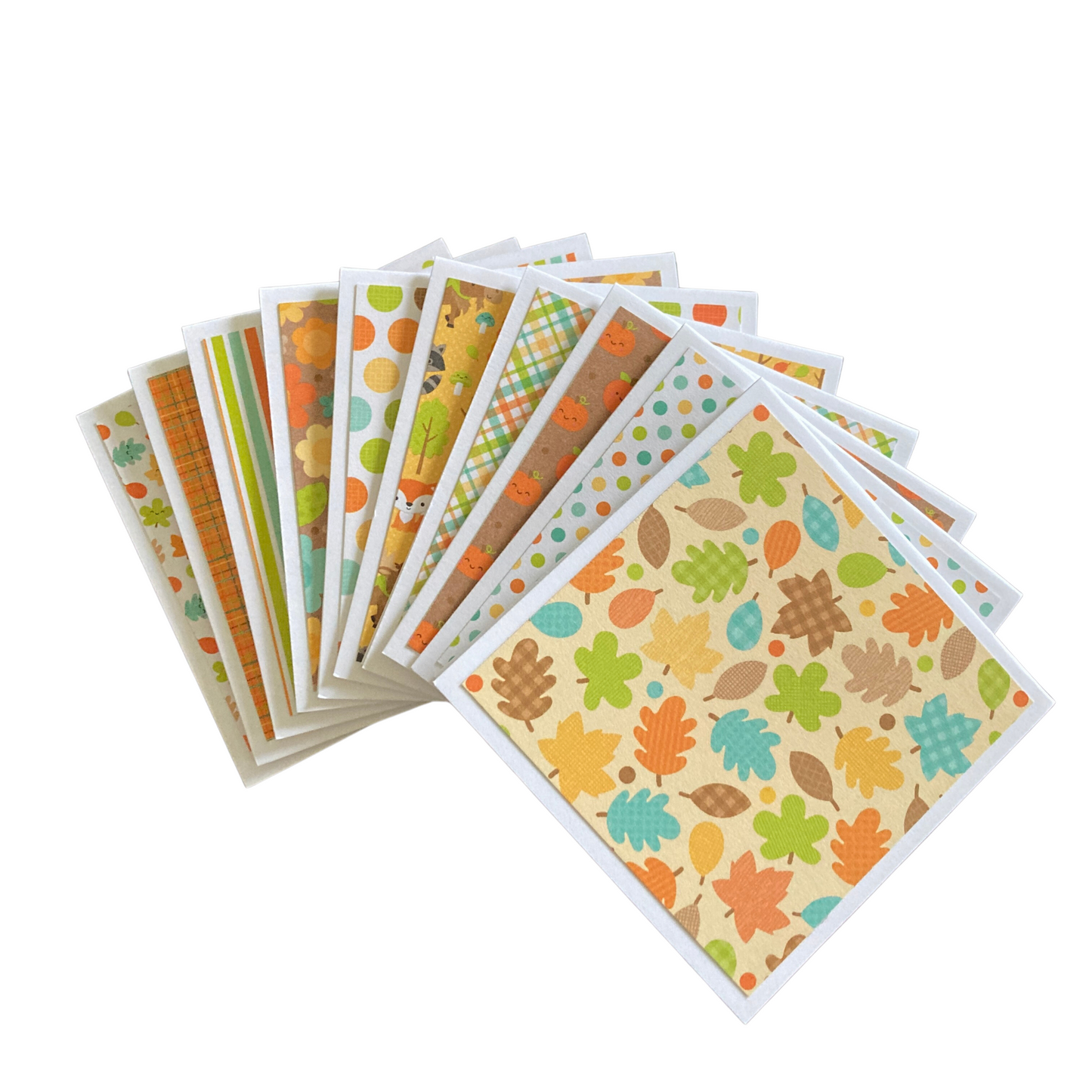 3x3 Autumn Spice Note Cards