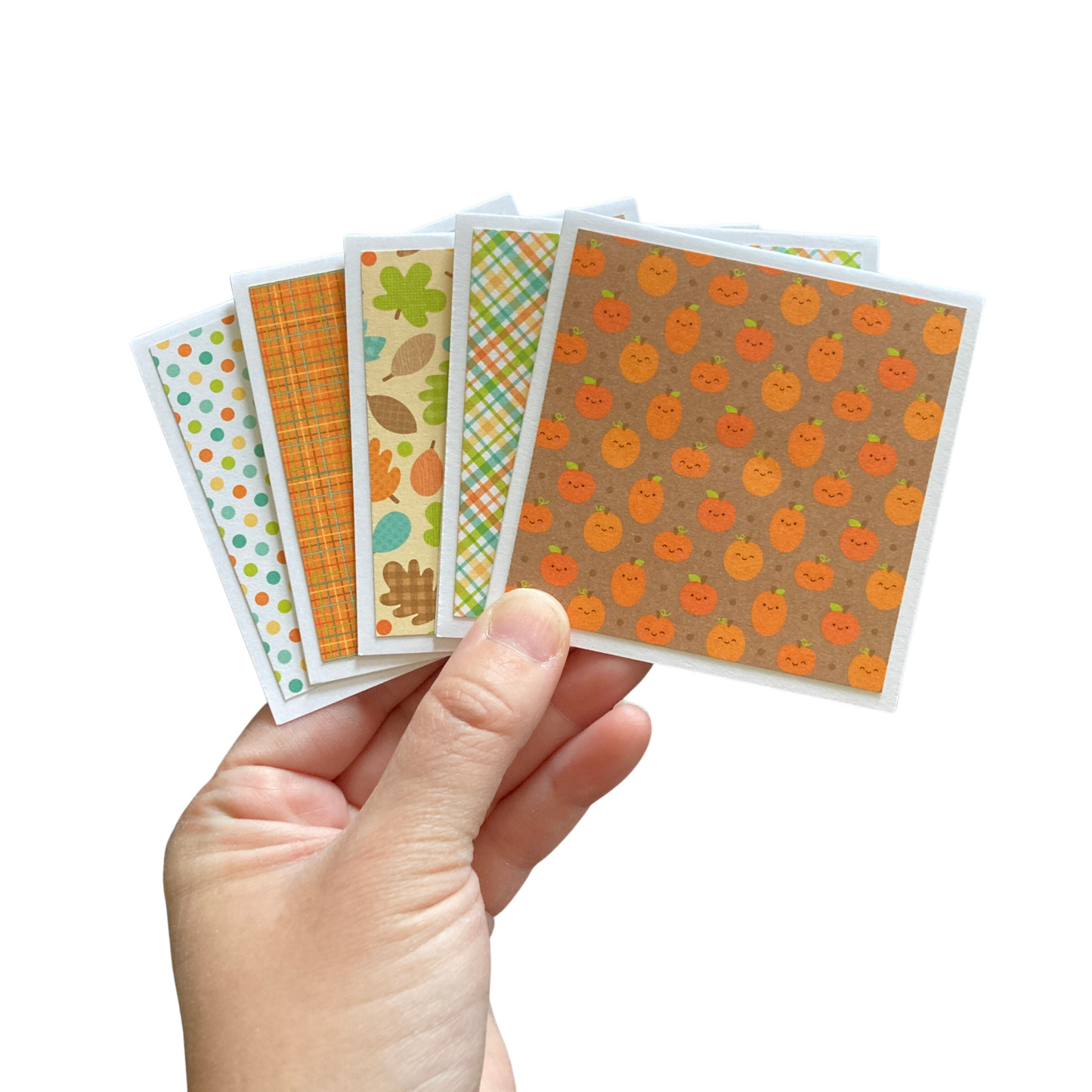3x3 Autumn Spice Note Cards