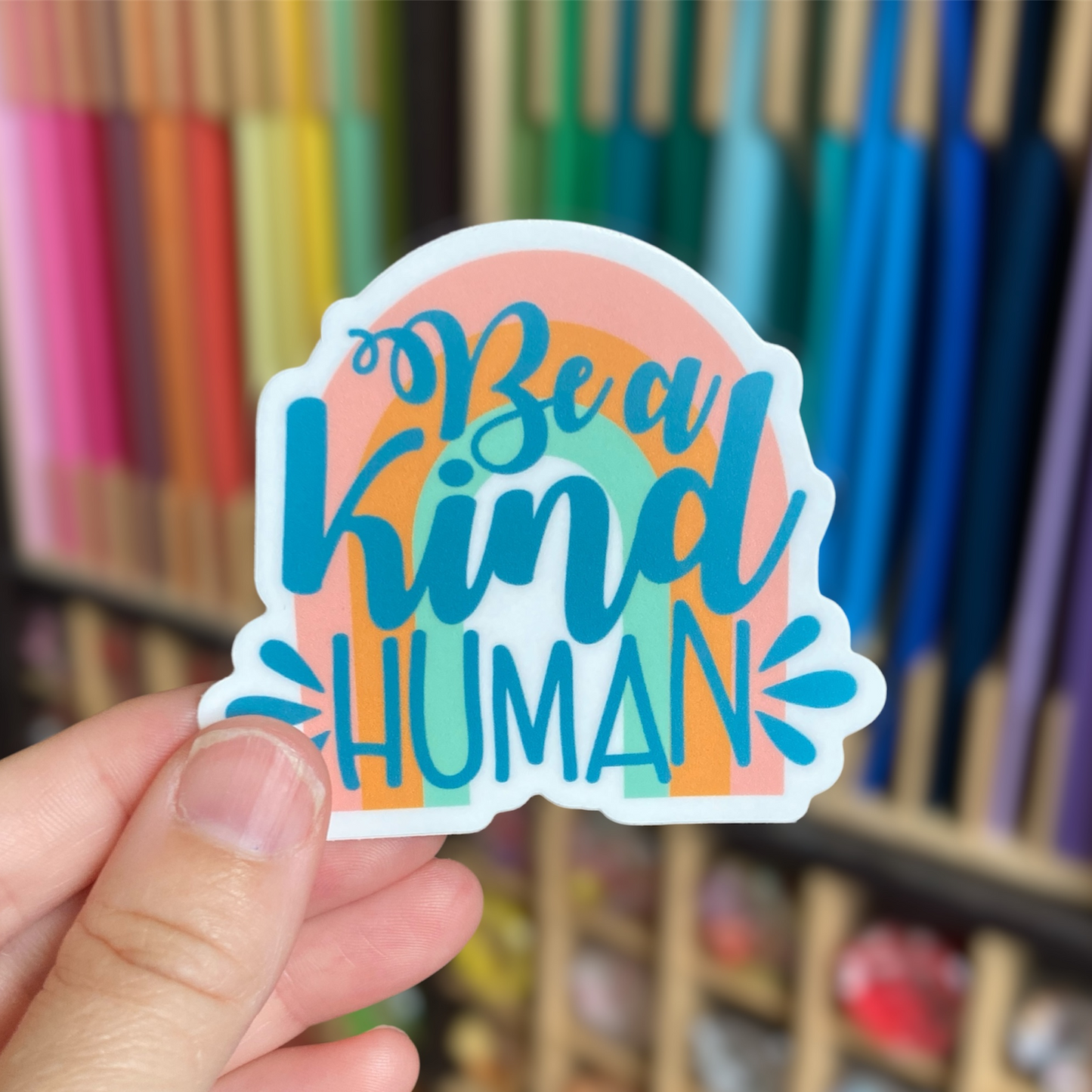 Be A Kind Human Sticker