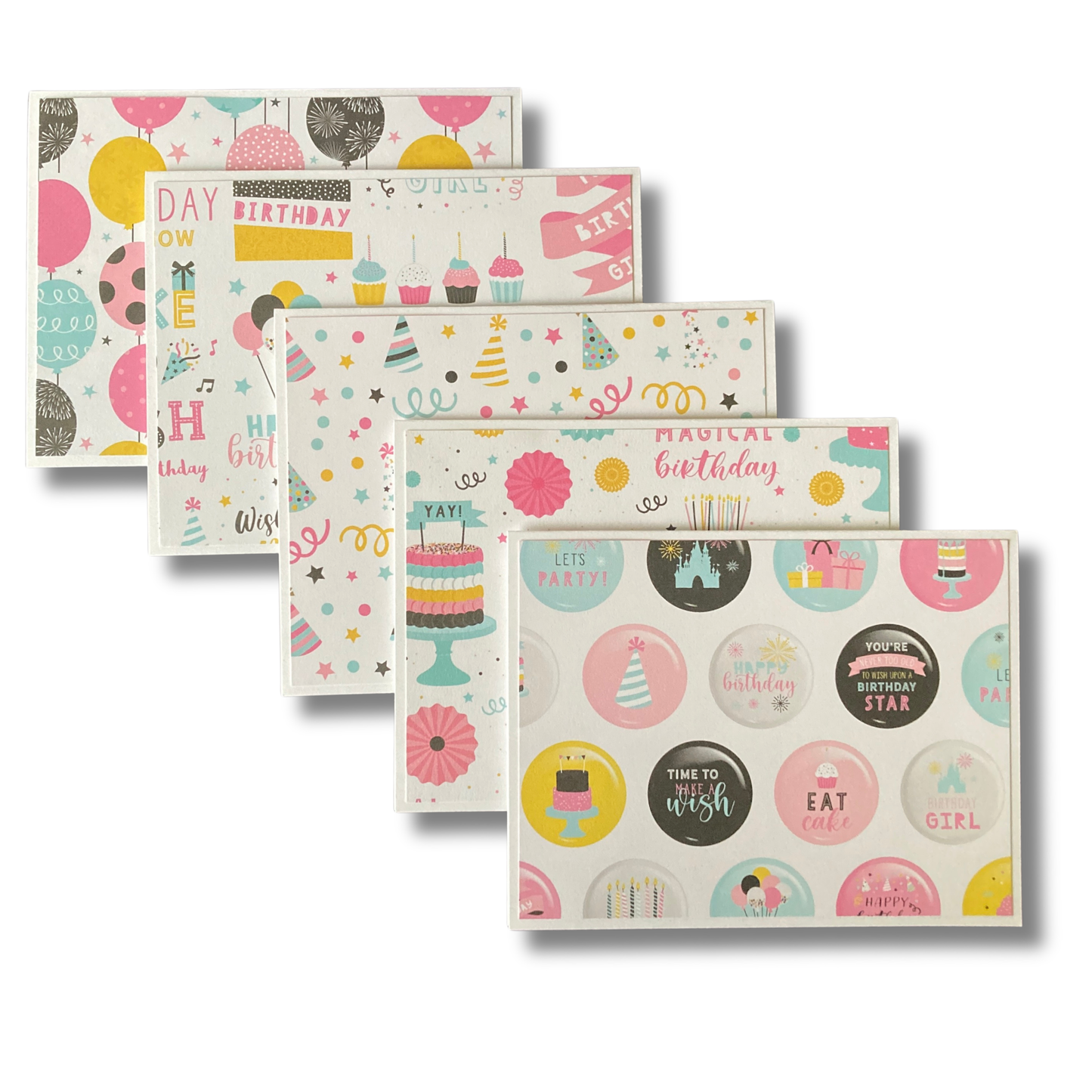 Magical Birthday Note Cards