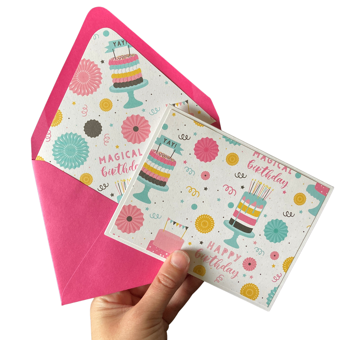 Magical Birthday Note Cards