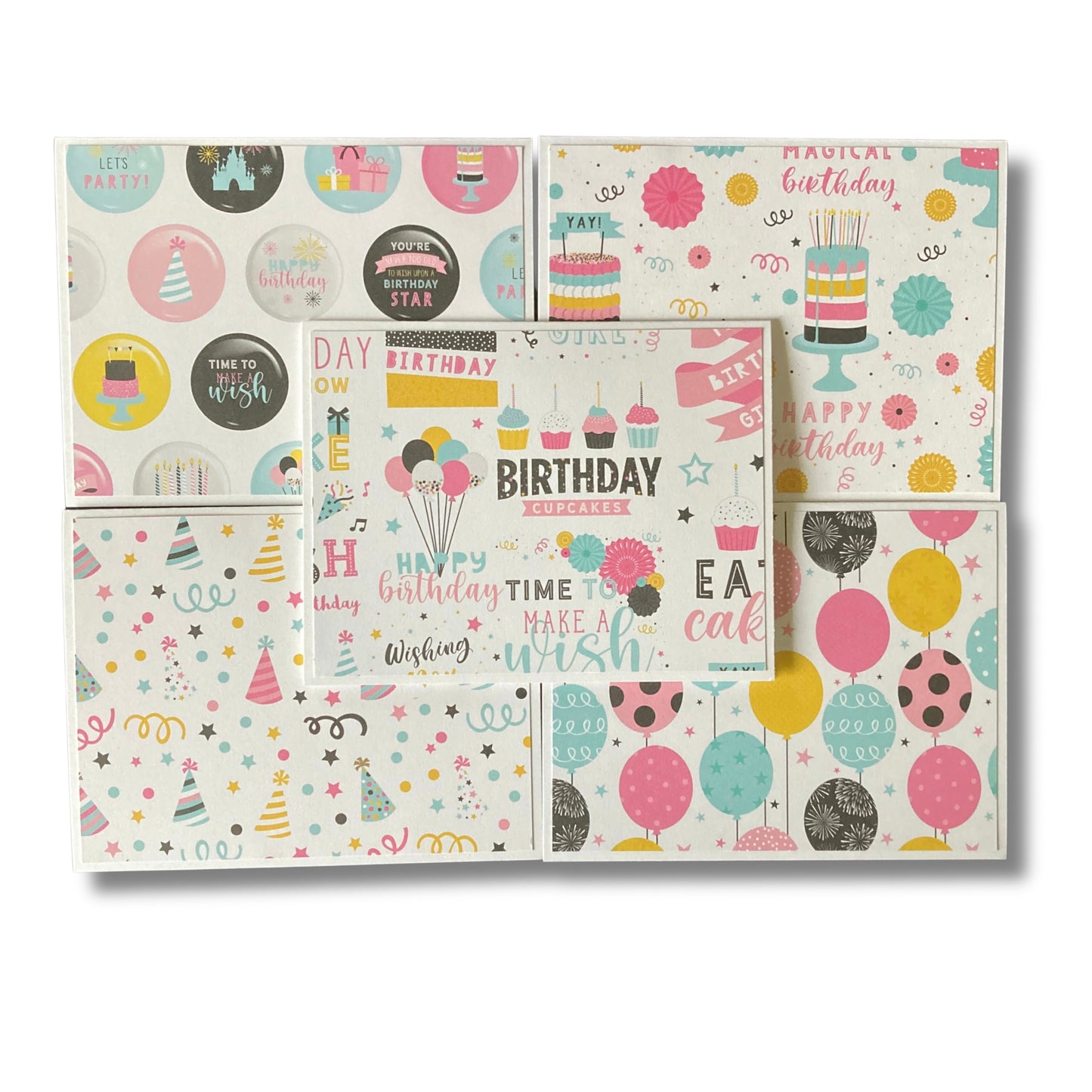 Magical Birthday Note Cards