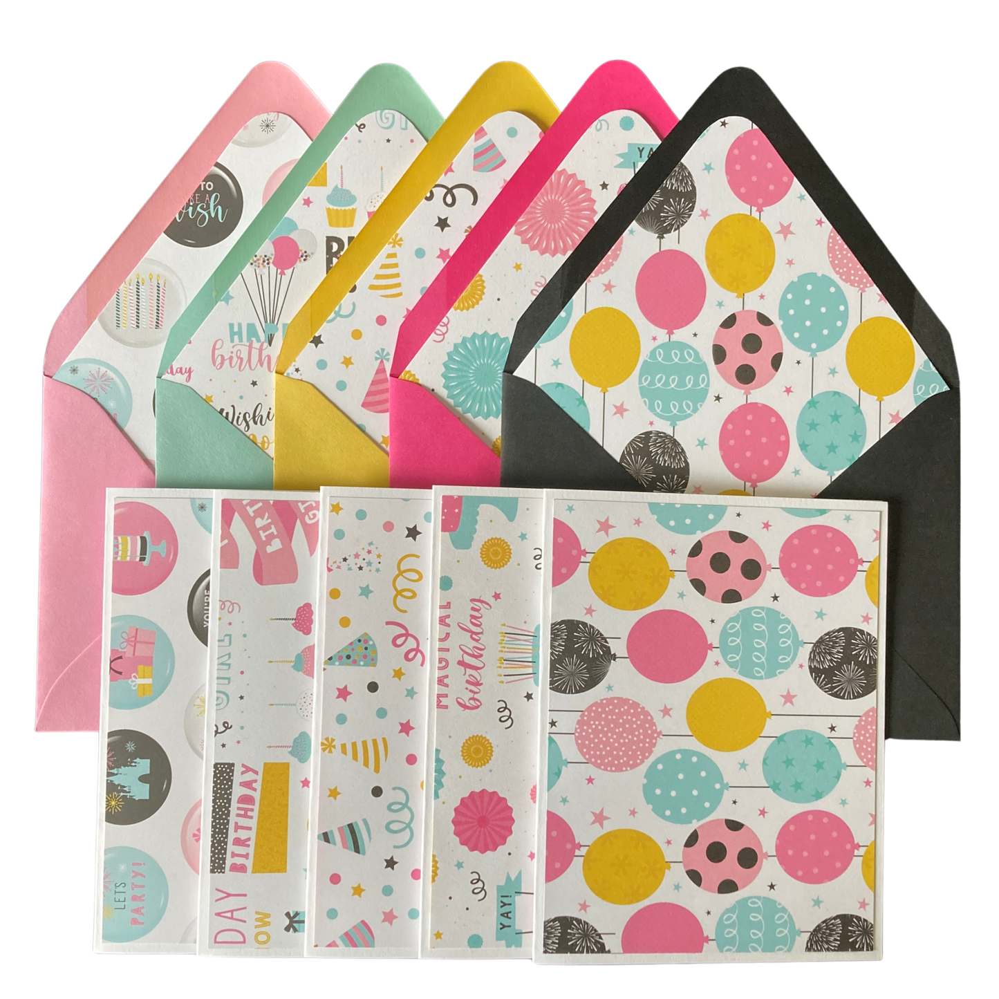 Magical Birthday Note Cards