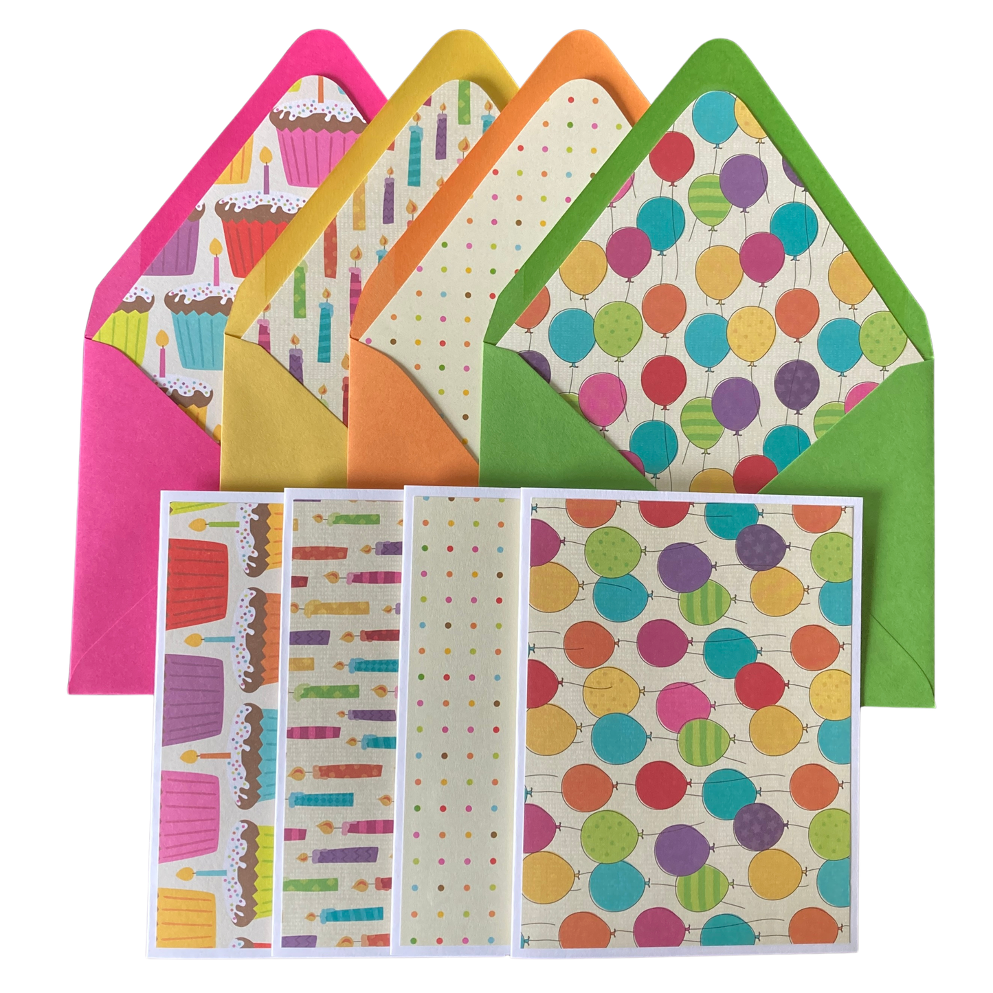 Birthday Candles Note Cards