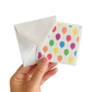 3x3 Rainbow Birthday Note Cards