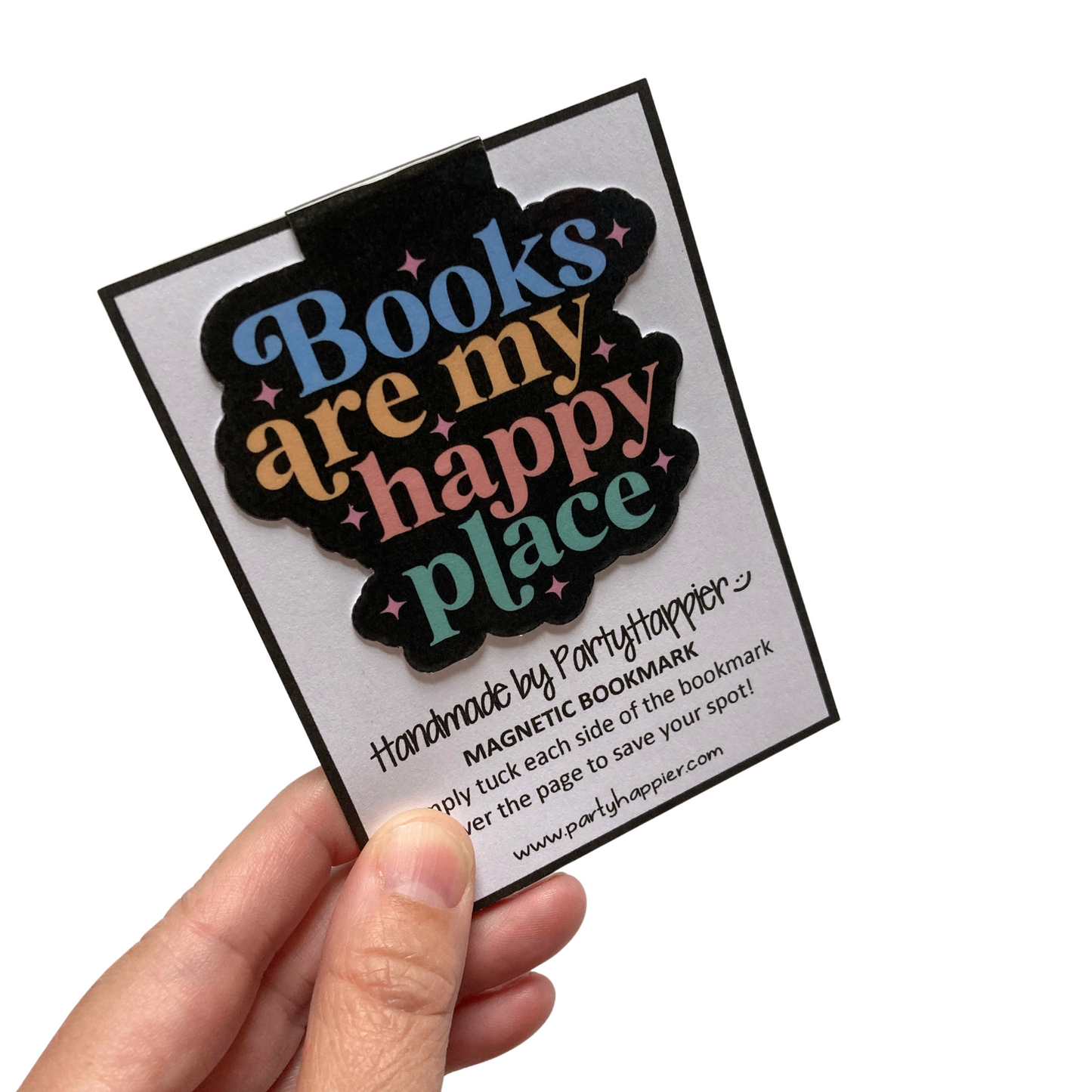 Books Are My Happy Place Bookmark