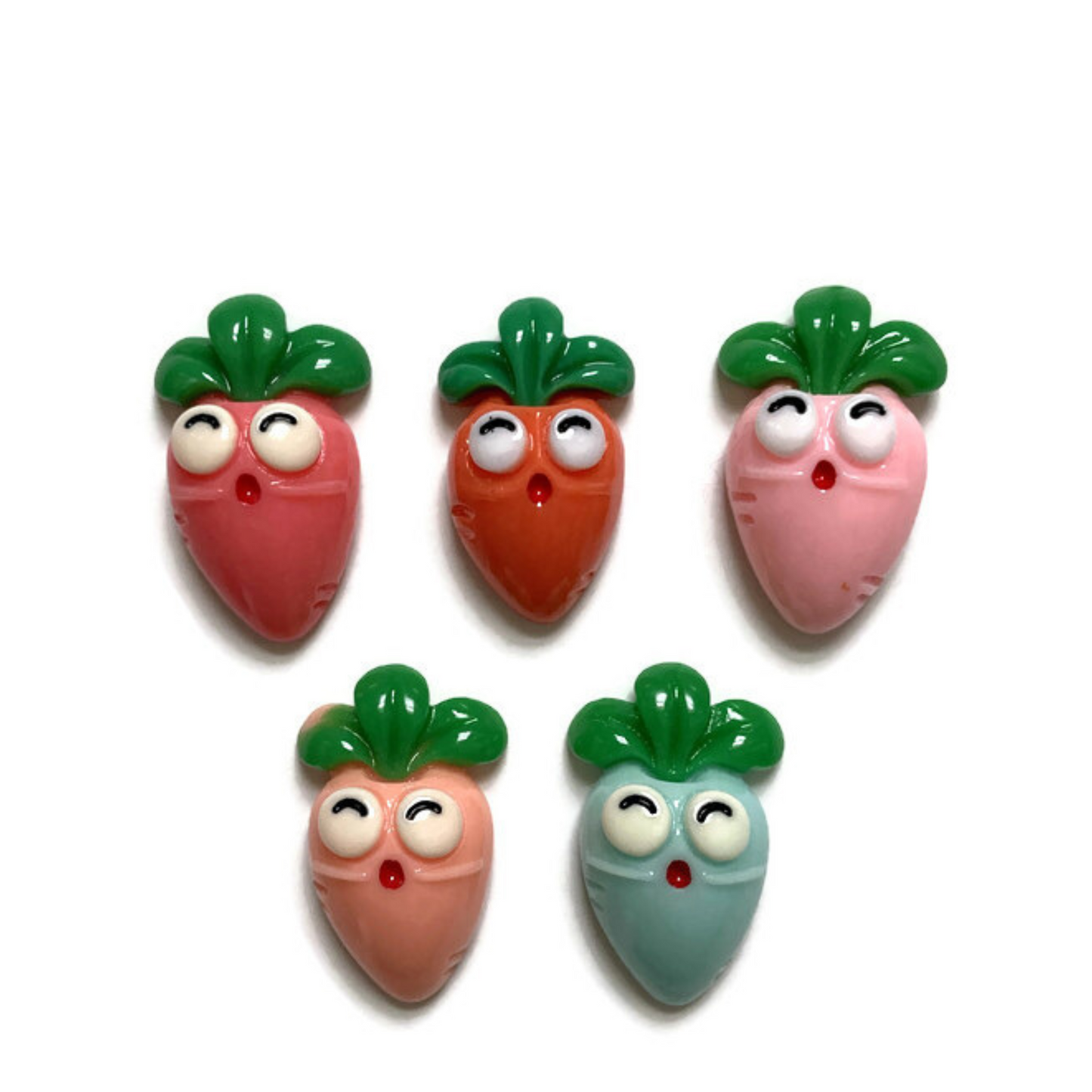 Carrot Face Magnets