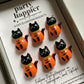 Cat-O-Lantern Magnets