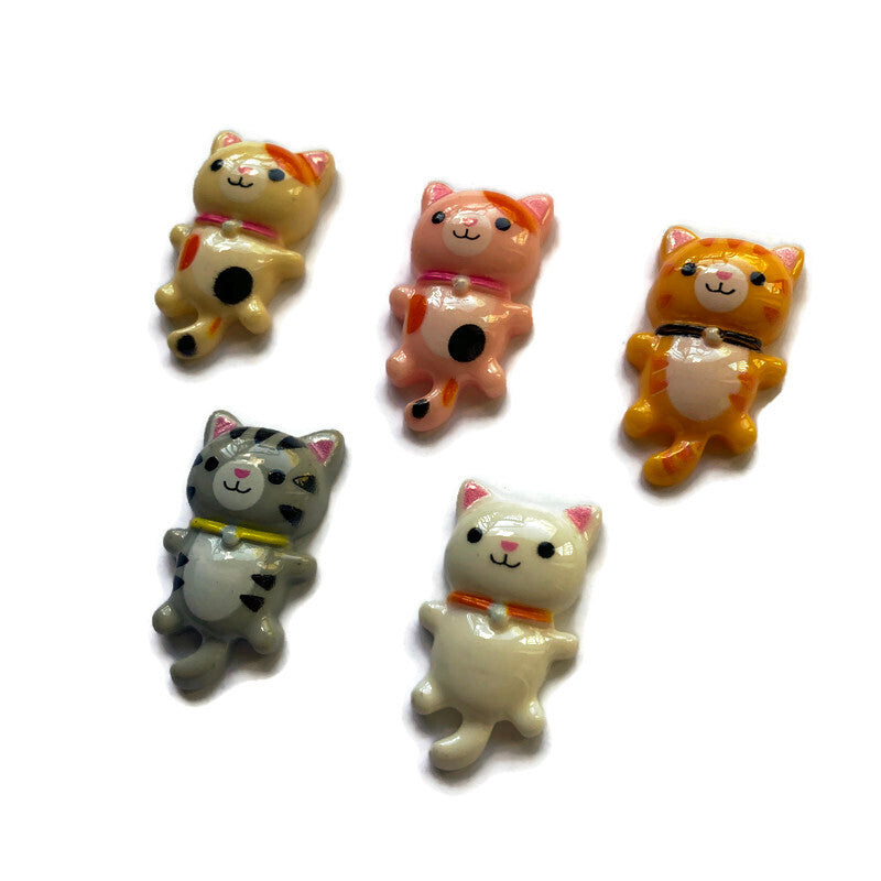 Multicolored Cat Magnets