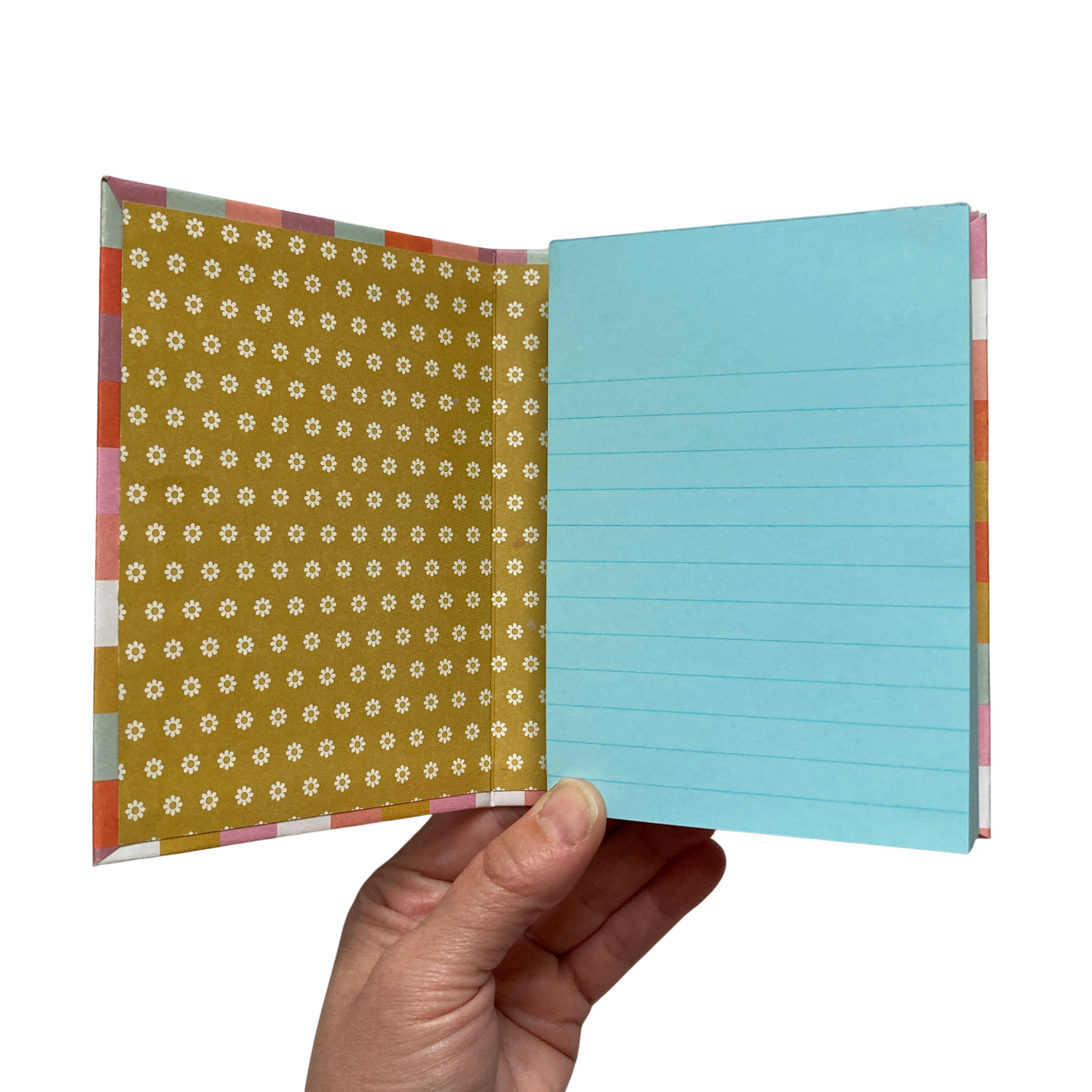 Groovy Checkered Chunky Notepad
