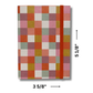 Groovy Checkered Chunky Notepad