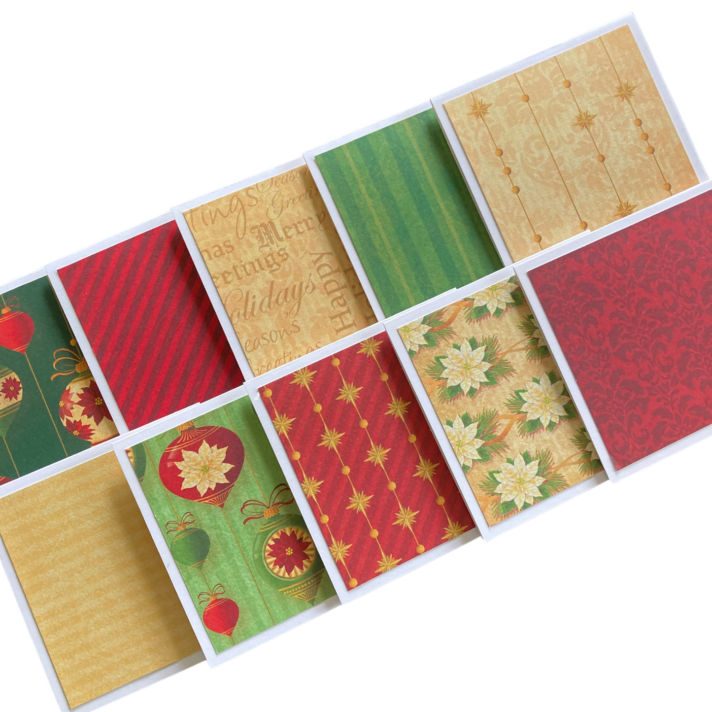 3x3 Christmas Traditions Note Cards