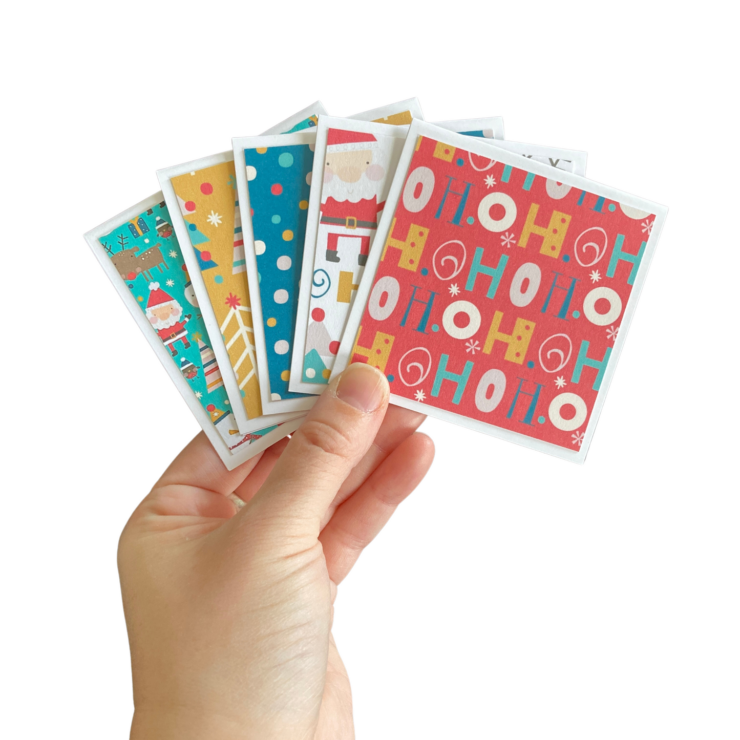 3x3 Festive Fun Note Cards