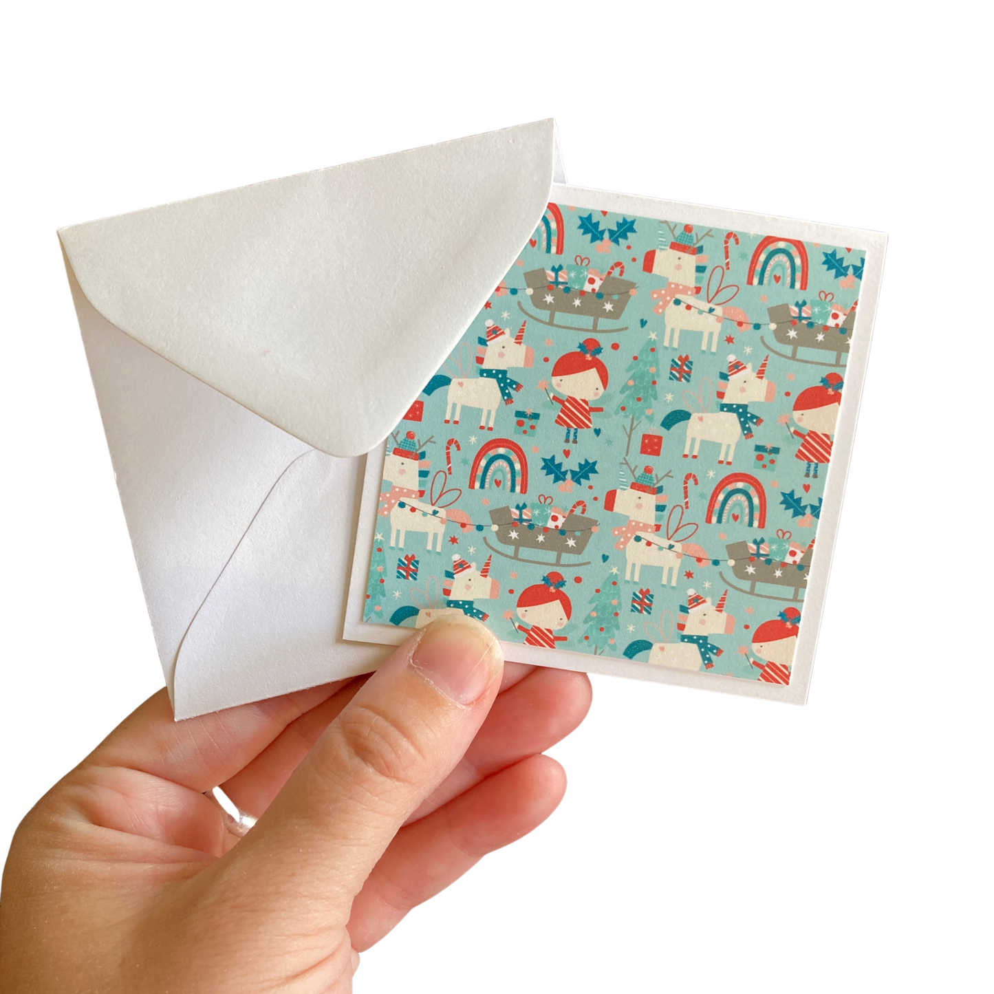 3x3 Holiday Magic Note Cards