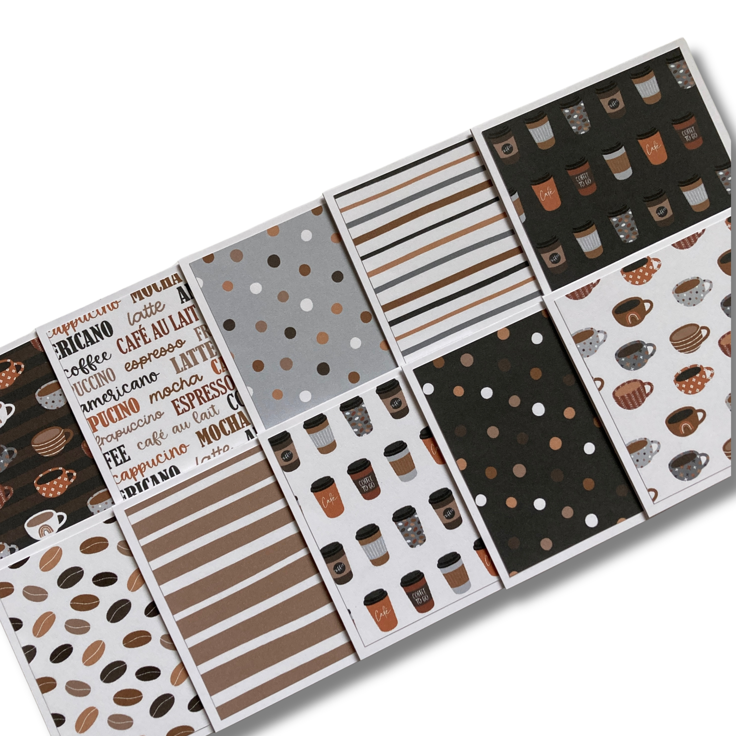 3x3 But First Coffee Note Cards