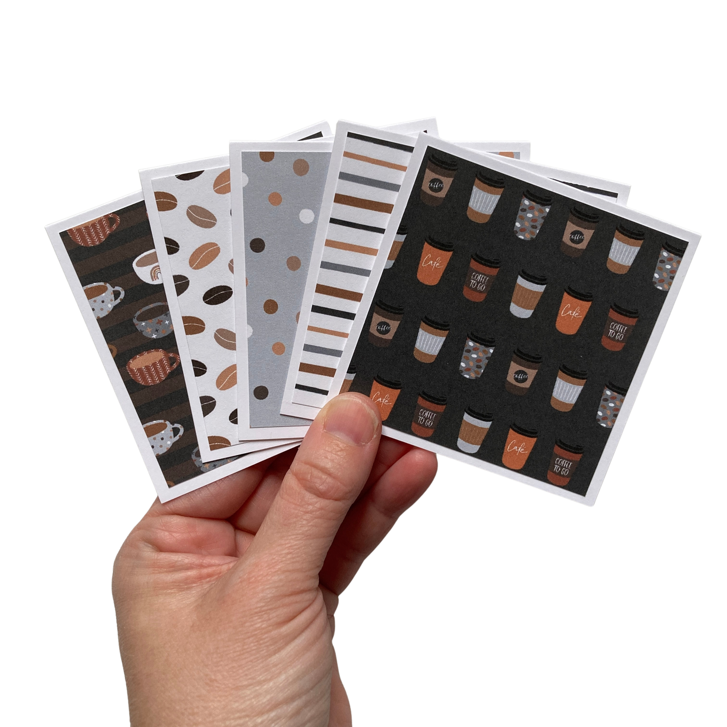 3x3 But First Coffee Note Cards