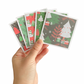 3x3 Winter Holidays Note Cards