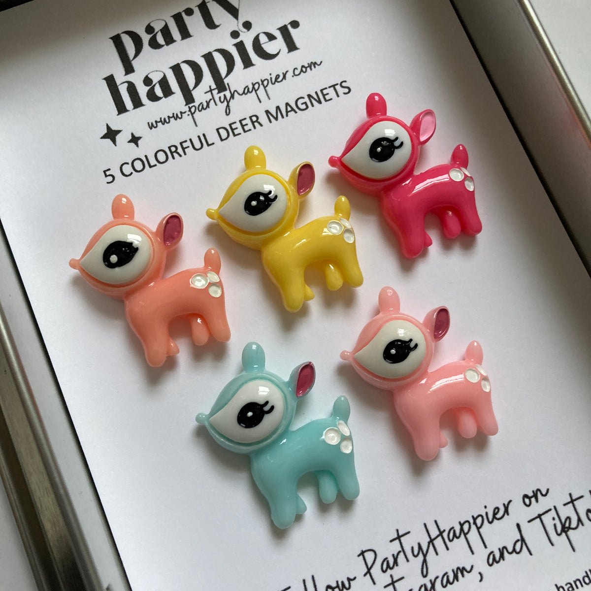 Colorful Deer Magnets