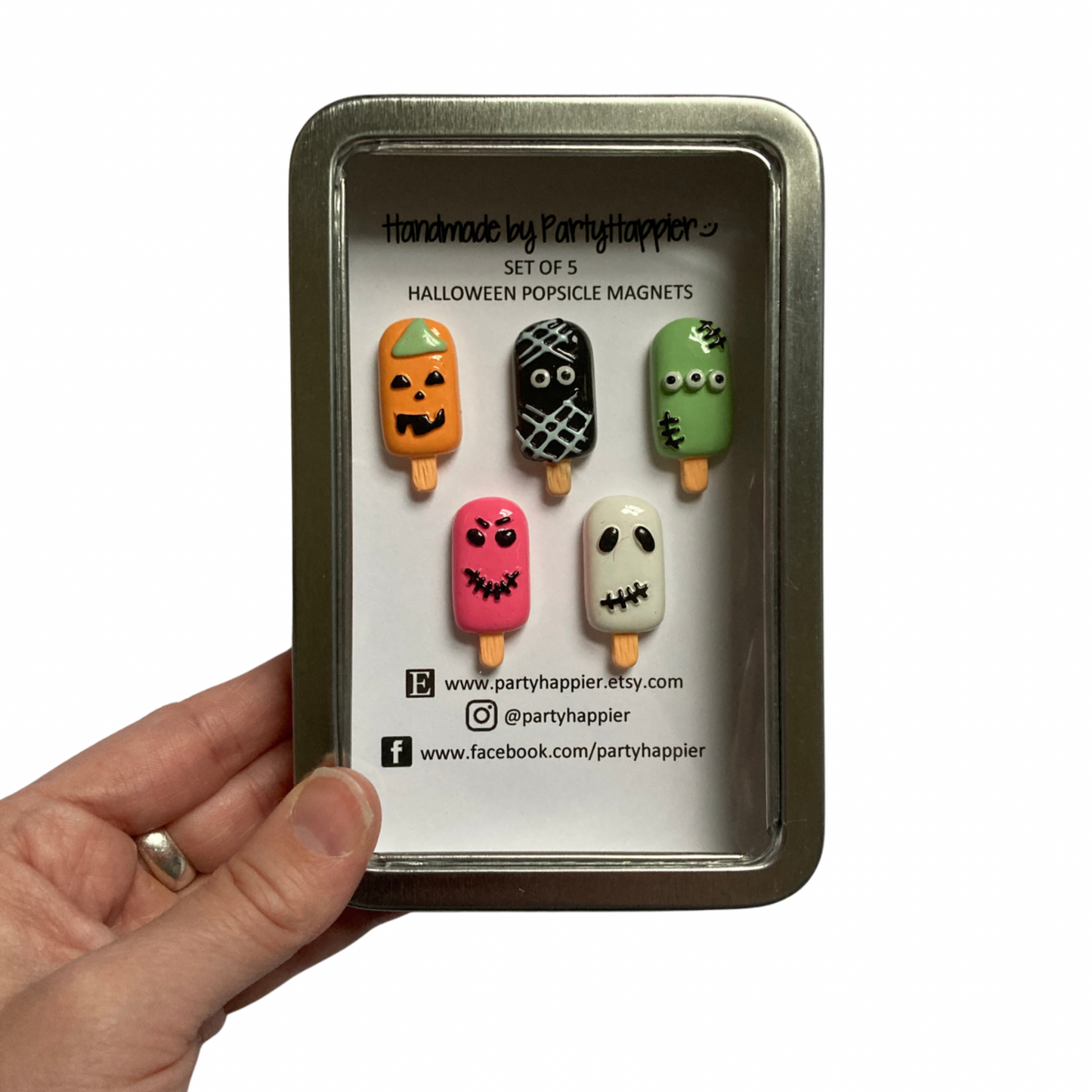 Halloween Popsicle Magnets